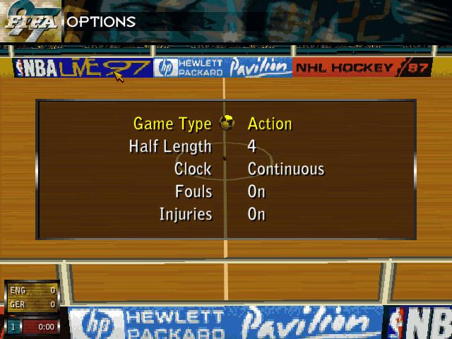 FIFA Soccer 97 screenshot 5 for Playstation
